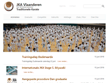 Tablet Screenshot of jka-vlaanderen.be